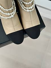 Bagsaaa Chanel Short Boots Beige & Imitation Pearls G45794 - 4