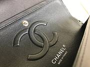 Bagsaaa Chanel Flap Bag Black Patent & Silver Hardware - 25cm - 3