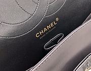 Bagsaaa Chanel Flap Bag Black Patent & Gold Hardware - 30cm - 2