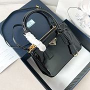 Bagsaaa Prada Galleria patent leather mini bag Black - 20*14.5*9.5 cm - 1