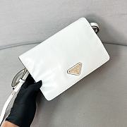 Bagsaaa Prada Leather shoulder bag white - 22*13*8cm - 4