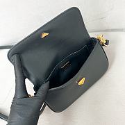 Bagsaaa Prada Saffiano leather mini-bag black - 20.5*10.5*4 cm - 2