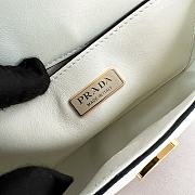 Bagsaaa Prada Saffiano leather mini-bag white - 20.5*10.5*4 cm - 3