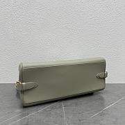 Bagsaaa Celine Medium Appoline Bag In Supple Calfskin Green Clay - 37.5 x 22 x 16 CM - 2