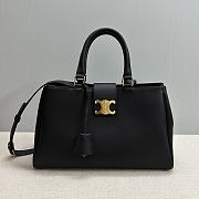 Bagsaaa Celine Medium Appoline Bag In Supple Calfskin Black - 37.5 x 22 x 16 CM - 1