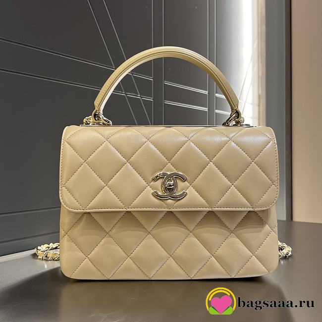 Bagsaaa Chanel Trendy CC Beige Gold Hardware - 25cm - 1