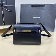 Bagsaaa YSL Mini Manhattan In Box Saint Laurent Black - 19 x 14 x 4 cm - 1