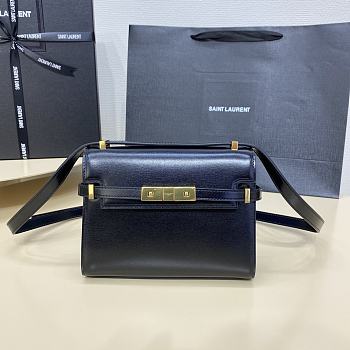 Bagsaaa YSL Mini Manhattan In Box Saint Laurent Black - 19 x 14 x 4 cm