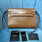 Bagsaaa YSL Medium Manhattan In Box Saint Laurent Brown - 29 x 20 x 7.5 CM - 1