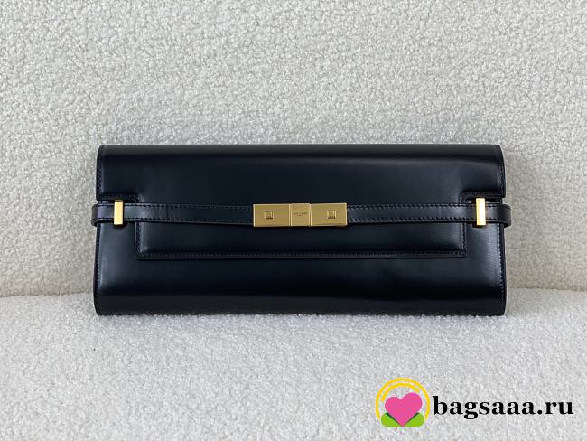 Bagsaaa YSL Manhattan Clutch Black - 31x14x3cm - 1