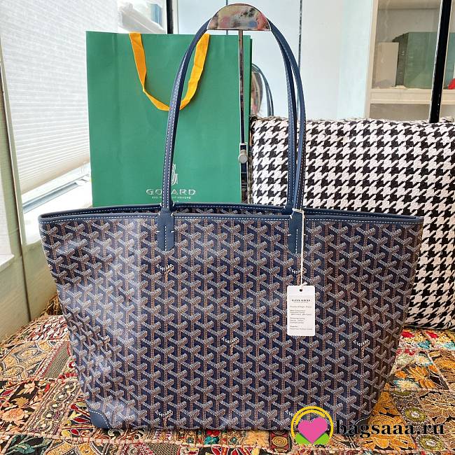 Bagsaaa Goyard Artois MM Bag Dark Blue - 50 x 17 x 30 cm - 1