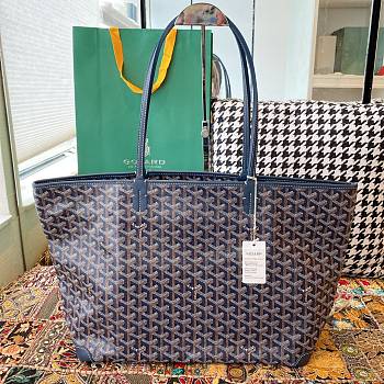 Bagsaaa Goyard Artois MM Bag Dark Blue - 50 x 17 x 30 cm