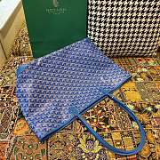 Bagsaaa Goyard Artois MM Bag Blue - 50 x 17 x 30 cm - 4