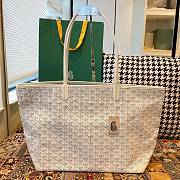 Bagsaaa Goyard Artois MM Bag White - 50 x 17 x 30 cm - 1