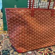 Bagsaaa Goyard Artois MM Bag Red - 50 x 17 x 30 cm - 4