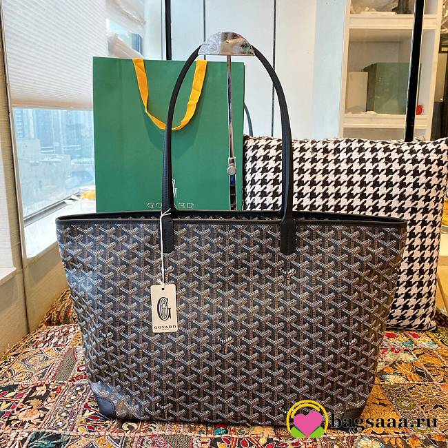 Bagsaaa Goyard Artois MM Bag Black - 50 x 17 x 30 cm - 1