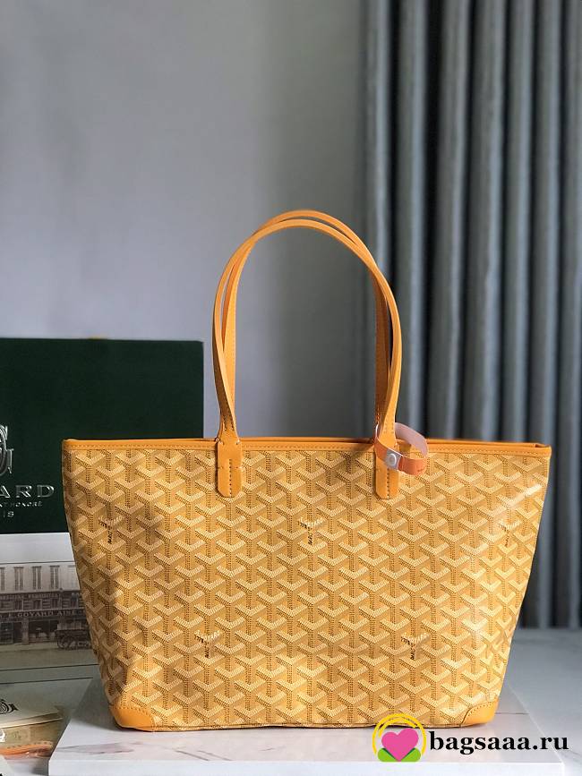 Bagsaaa Goyard Artois PM Bag Yellow - 25 x 14 x 30 cm - 1