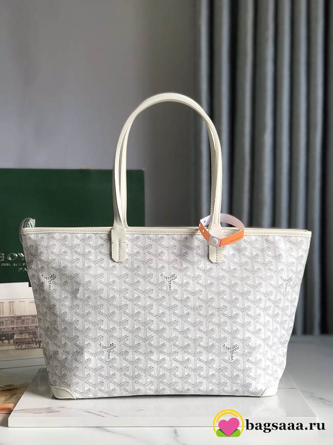 Bagsaaa Goyard Artois PM Bag White - 25x14x30 cm  - 1