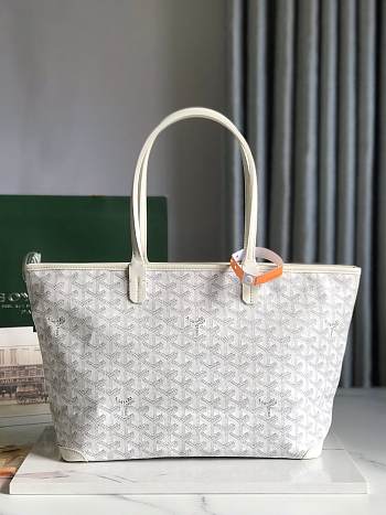 Bagsaaa Goyard Artois PM Bag White - 25x14x30 cm 