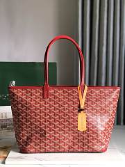 Bagsaaa Goyard Artois PM Bag Red - 25 x 14 x 30 cm - 1