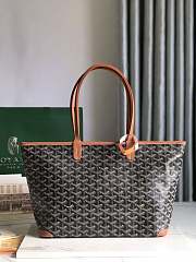 Bagsaaa Goyard Artois PM Bag Black & Tan - 25 x 14 x 30 cm - 1