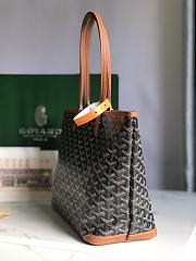 Bagsaaa Goyard Artois PM Bag Black & Tan - 25 x 14 x 30 cm - 2