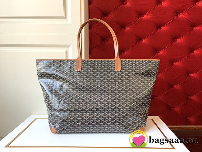 Bagsaaa Goyard Artois GM Bag Black & Tan - 68 x 24 x 37 cm - 1