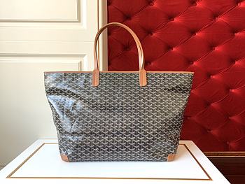 Bagsaaa Goyard Artois GM Bag Black & Tan - 68 x 24 x 37 cm