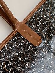 Bagsaaa Goyard Artois GM Bag Black & Tan - 68 x 24 x 37 cm - 3