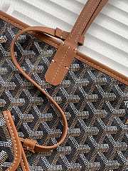 Bagsaaa Goyard Saint Louis GM Black & Tan - 40 x 20 x 34 cm - 3