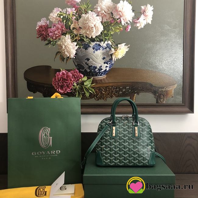 Bagsaaa Goyard Vendôme Mini Bag Green - 23 x 10.5 x 18.5 cm - 1