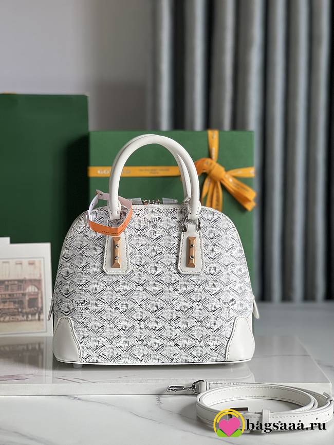 Bagsaaa Goyard Vendôme Mini Bag White - 23 x 10.5 x 18.5 cm - 1