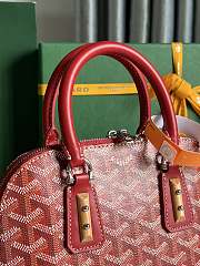 Bagsaaa Goyard Vendôme Mini Bag Red - 23 x 10.5 x 18.5 cm - 4