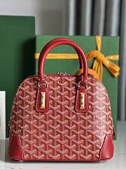 Bagsaaa Goyard Vendôme Mini Bag Red - 23 x 10.5 x 18.5 cm - 3