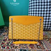 Bagsaaa Goyard Rouette Structuré PM Bag Yellow - 25.5 x 9 x 18 cm - 1