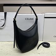 Bagsaaa Celine Small Heloïse Bag Cuir Triomphe In Supple Calfskin Black - 19 x 22 x 5 CM - 4