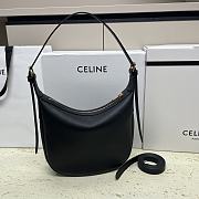 Bagsaaa Celine Small Heloïse Bag Cuir Triomphe In Supple Calfskin Black - 19 x 22 x 5 CM - 2