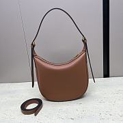 Bagsaaa Celine Small Heloïse Bag Cuir Triomphe In Supple Calfskin Brown - 19 x 22 x 5 CM - 1