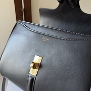 Bagsaaa Celine Small 16 Bag in Natural Calfskin Black - 23 x 18 x 10 CM - 2