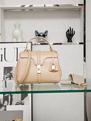 Bagsaaa Celine Small 16 Bag in Natural Calfskin Beige - 23 x 18 x 10 CM - 1