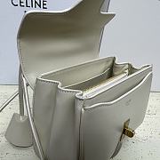 Bagsaaa Celine Mini 16 In Calfskin Off White - 18.5 X 15.5 X 9 CM - 4