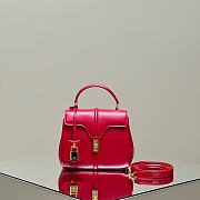 Bagsaaa Celine Mini 16 In Calfskin Red - 18.5 X 15.5 X 9 CM - 1