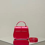 Bagsaaa Celine Mini 16 In Calfskin Red - 18.5 X 15.5 X 9 CM - 2