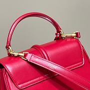 Bagsaaa Celine Mini 16 In Calfskin Red - 18.5 X 15.5 X 9 CM - 3