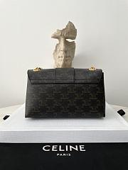 Bagsaaa Teen Celine Victoire Bag In Triomphe Canvas - 23.5 x 14 x 8 CM - 2