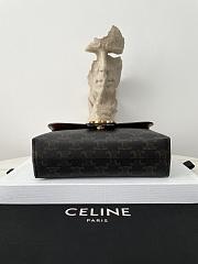 Bagsaaa Teen Celine Victoire Bag In Triomphe Canvas - 23.5 x 14 x 8 CM - 3