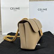 Bagsaaa Teen Celine Victoire Bag In Supple Calfskin Beige - 23.5 X 14 X 8 CM - 3