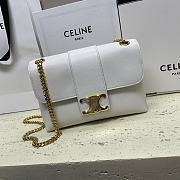 Bagsaaa Medium Celine Victoire Bag in Supple Calfskin White - 25 x 15 x 8 CM - 1