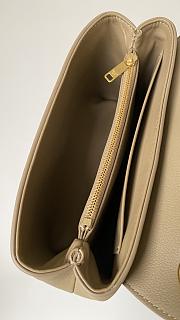 Bagsaaa Medium Celine Victoire Bag in Supple Calfskin Beige - 25 x 15 x 8 CM - 4