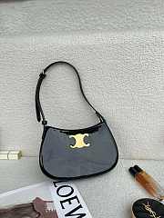 Bagsaaa Celine Medium Tilly Bag In Patent Calfskin Black - 22 x 13.5 x 4 CM - 1